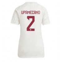 Camiseta Bayern Munich Dayot Upamecano #2 Tercera Equipación Replica 2023-24 para mujer mangas cortas